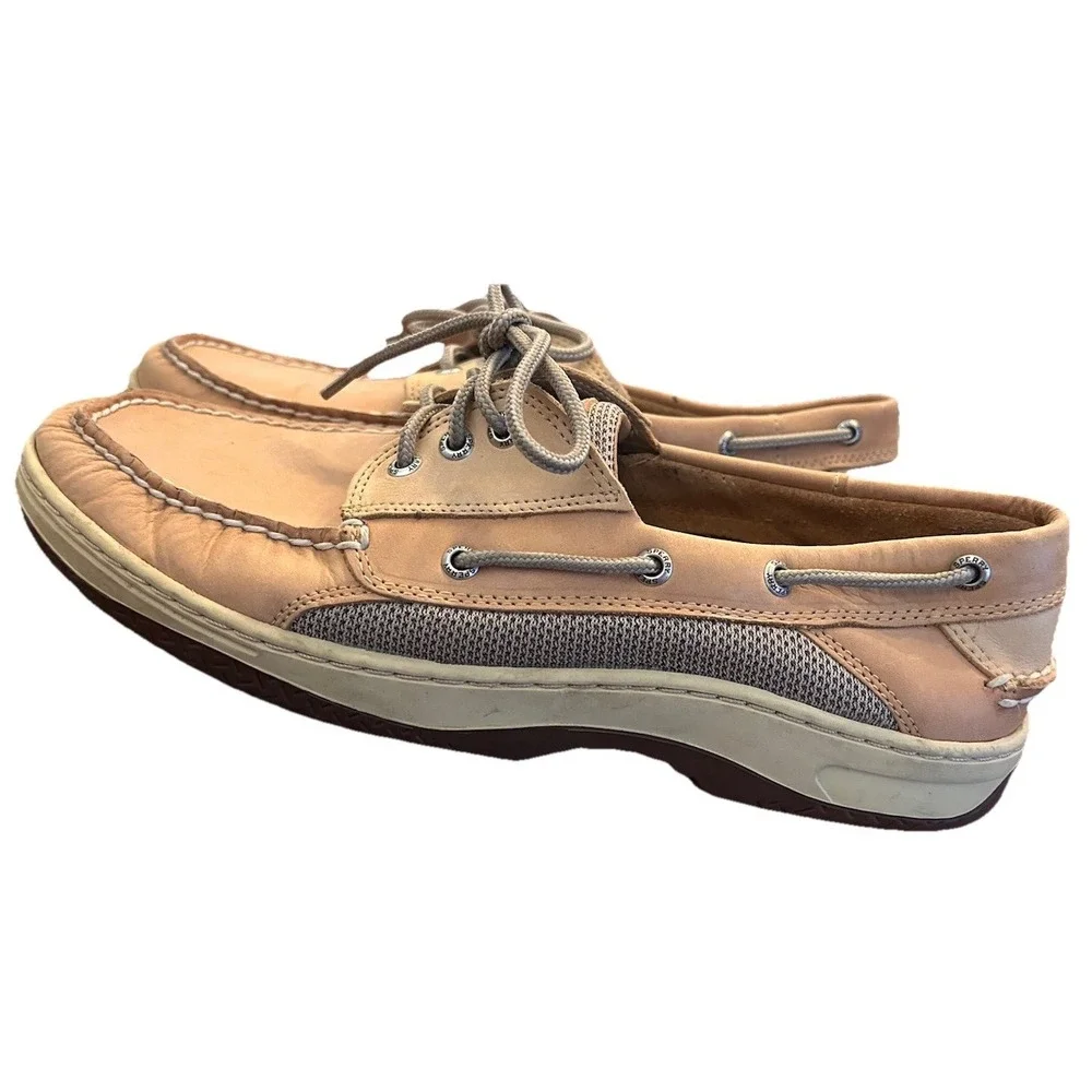 Sperry Authentic Original Men's Boat Shoe Medium Beige Sz. 11.5 M‎ EUC